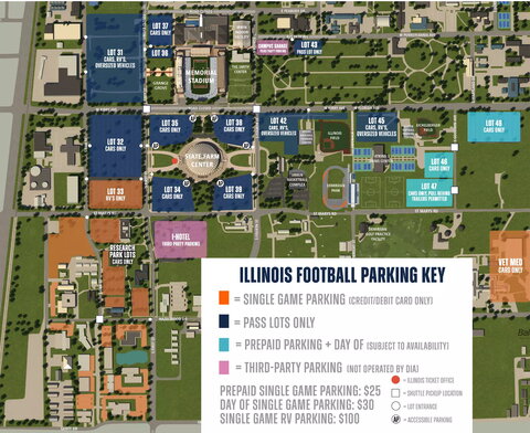 Football Parking Map