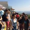 Hike with alumni IIon the Kahlenberg View over Vienna September 2017